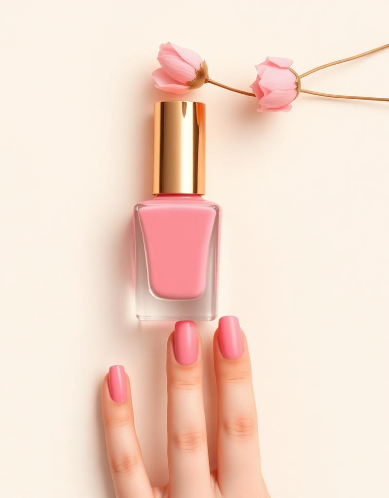 Manicured nails